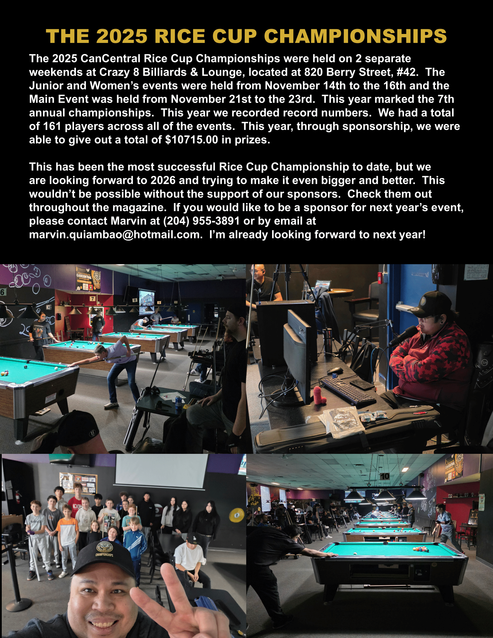 Rice Cup 2024 Magazine Page 3