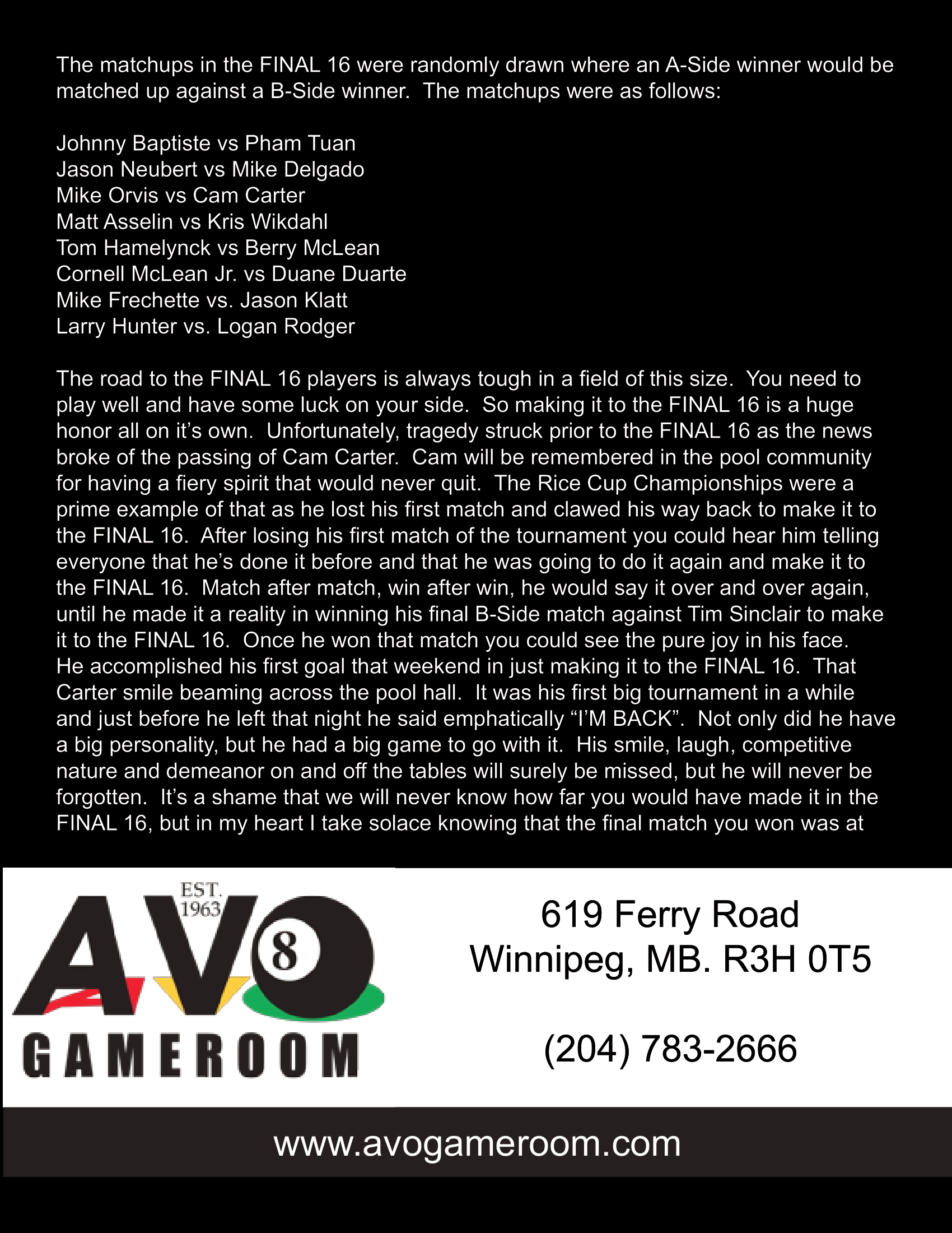 Rice Cup 2024 Magazine Page 14