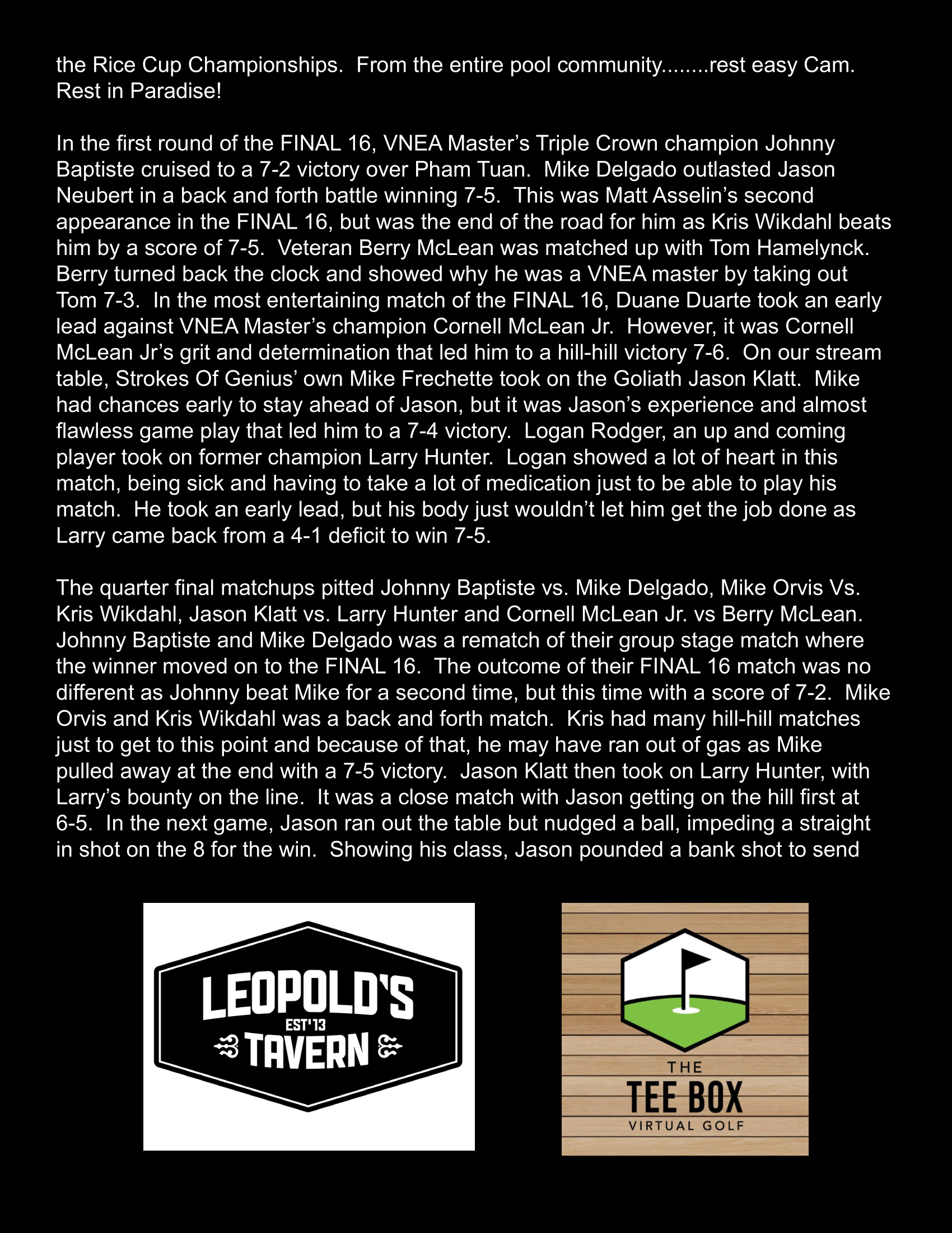 Rice Cup 2024 Magazine Page 15