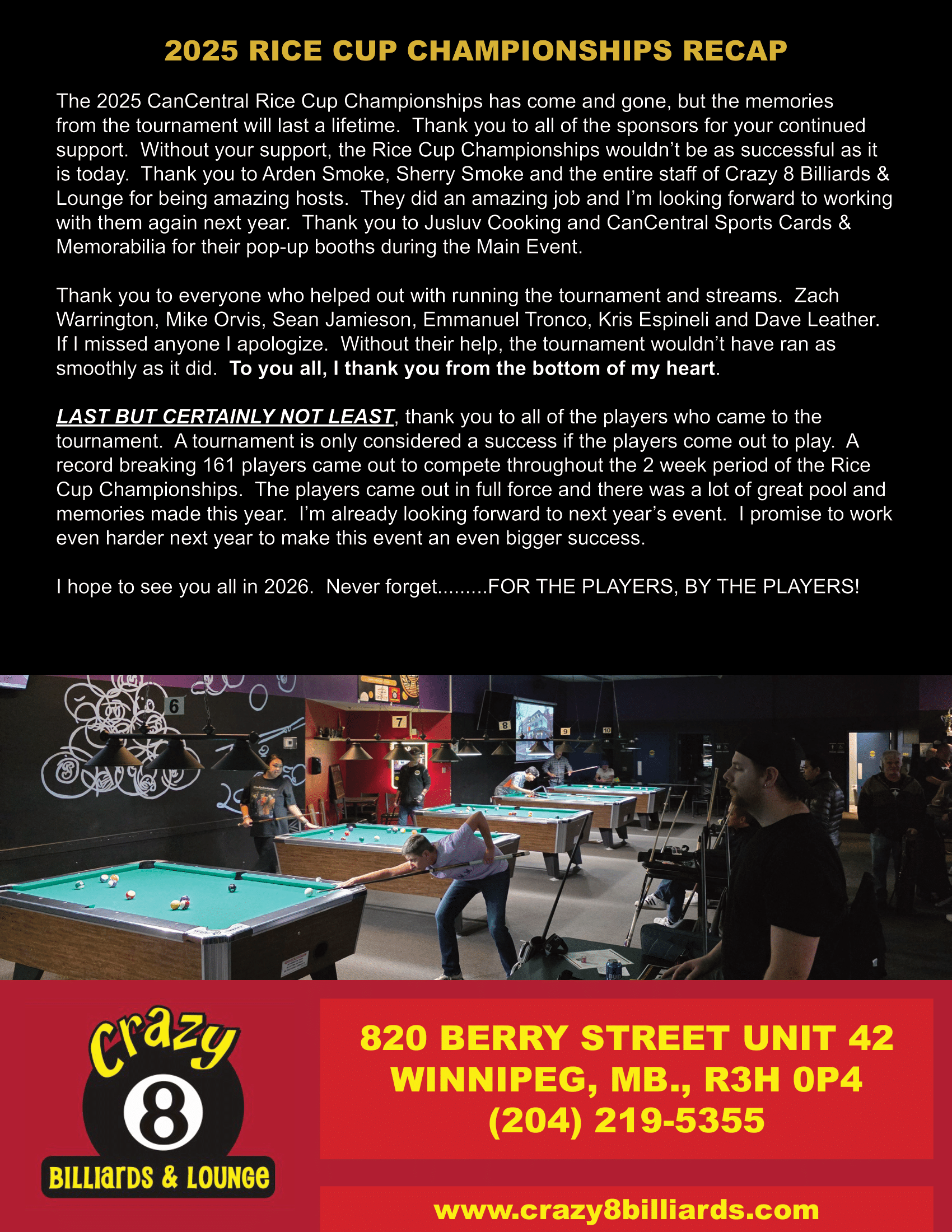 Rice Cup 2024 Magazine Page 20